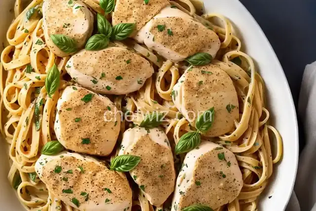Chicken Scampi Pasta
