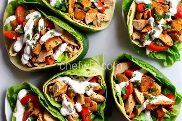 Chicken Shawarma Wraps