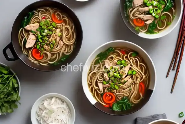 Chicken Soba Noodle Soup
