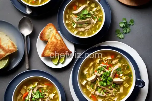 Chicken Soup with Cabbage