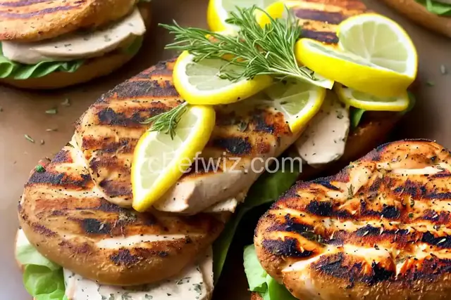 Chicken Spiedies (Lemon- and Herb-Marinated Grilled Chicken Sandwiches) Recipe