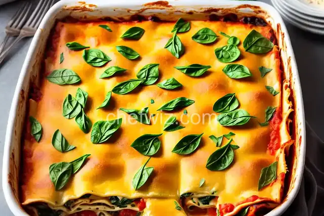 Chicken Spinach Lasagna