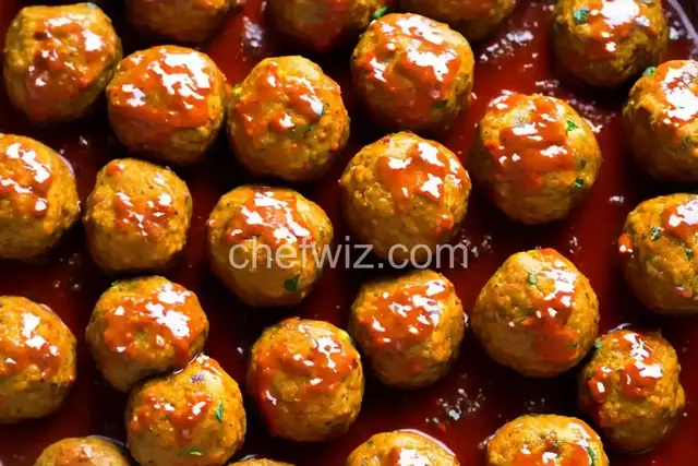 Chicken Sriracha Meatballs