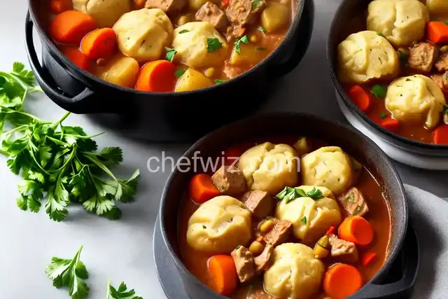 Chicken Stew with Dumplings