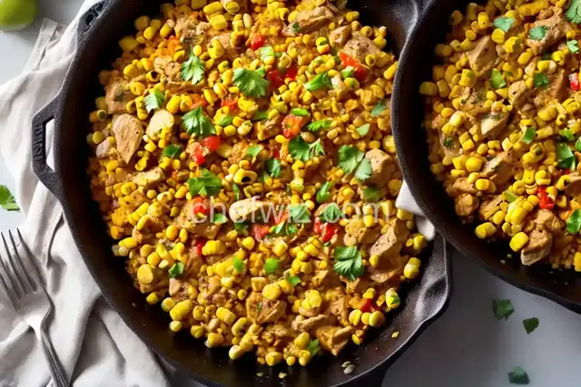 Chicken Street Corn Skillet