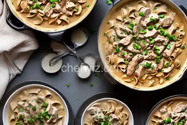 Chicken Stroganoff