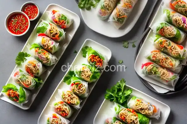 Chicken Summer Rolls