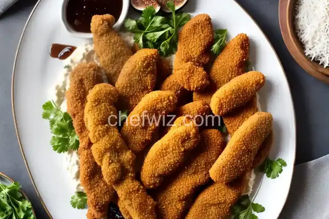 Chicken Tenders with Balsamic-Fig Sauce