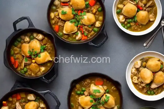 Chicken Thigh and Dumpling Stew