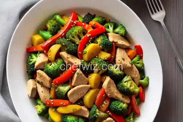 Chicken Vegetable Stir Fry