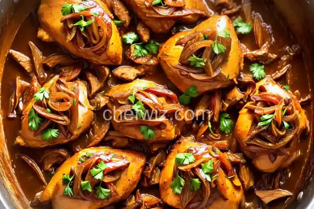 Chicken Yassa (Senegalese Braised Chicken With Caramelized Onions)