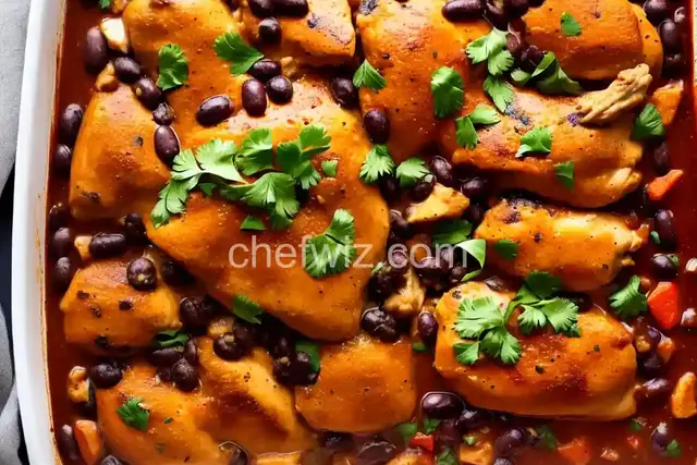 Chicken and Black Bean Casserole