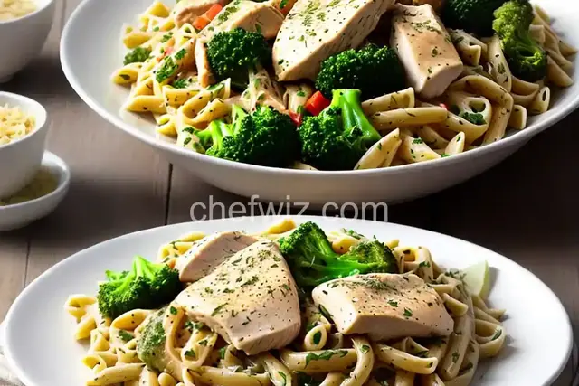 Chicken and Broccoli Pasta