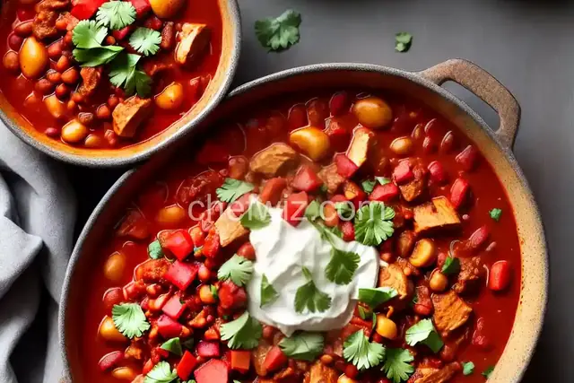 Chicken and Chorizo Chili