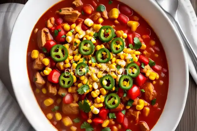 Chicken and Corn Chili