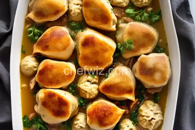 Chicken and Dropped Dumplings