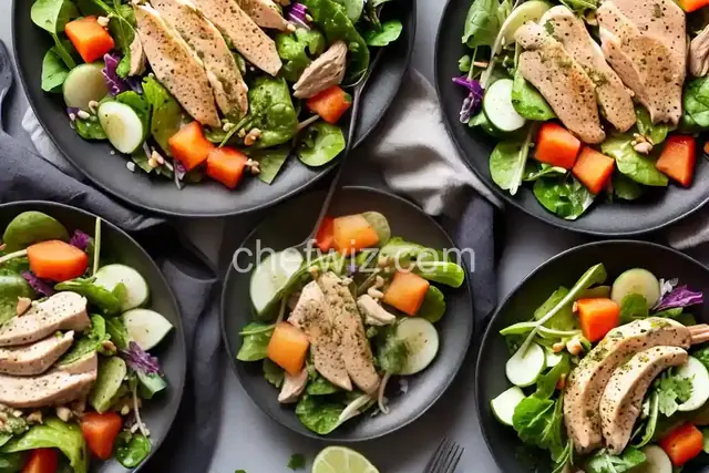 Chicken and Melon Salad