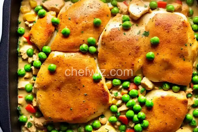 Chicken and Pea Casserole