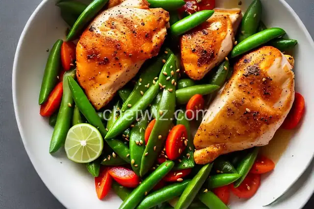 Chicken and Snow Peas