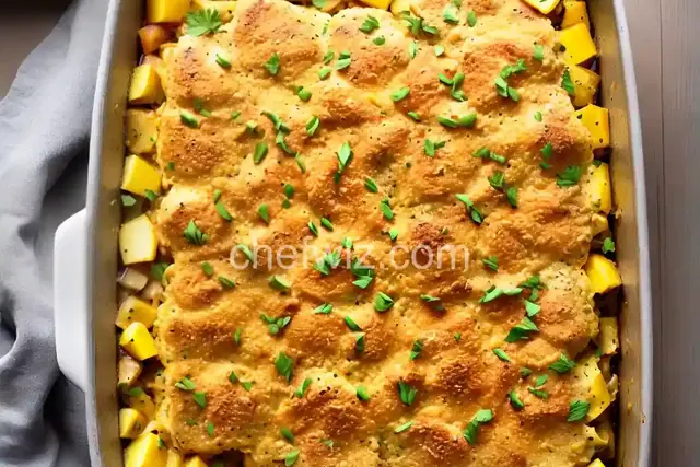 Chicken and Summer Squash Casserole