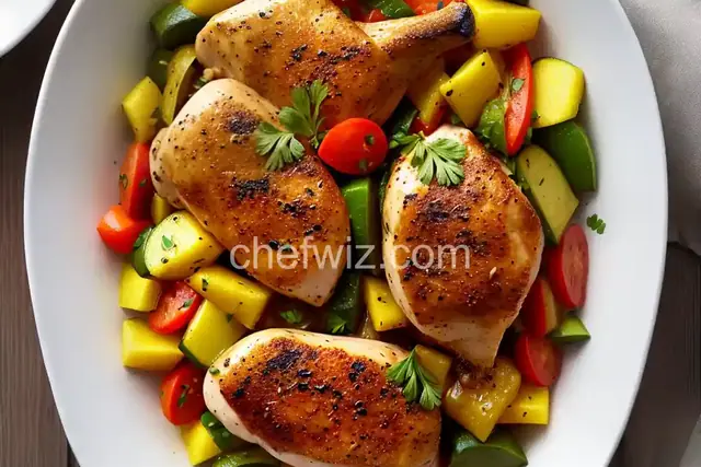Chicken and Summer Squash