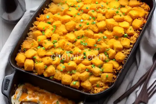 Chicken and Tater Tot Casserole