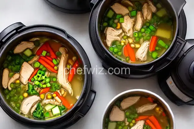 Chicken and Veggie Miso Soup (Instant Pot Version)