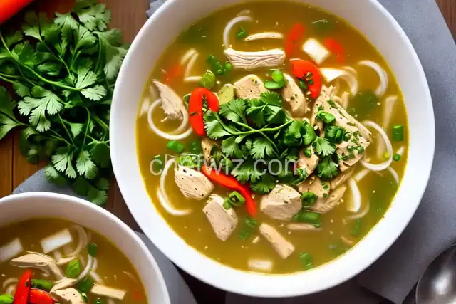 Chicken and Vermicelli Soup