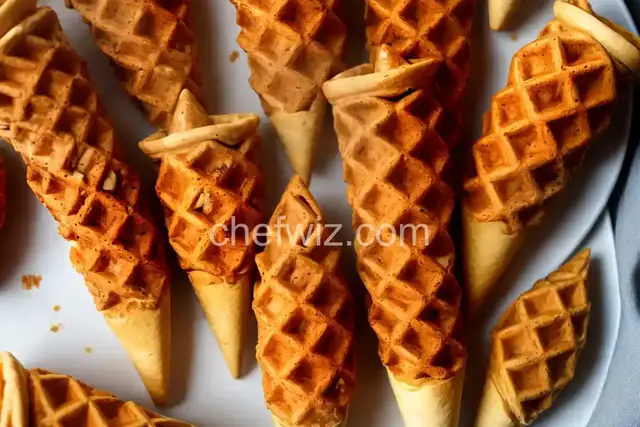 Chicken and Waffle Cones