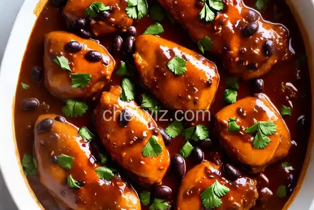 Chicken in Black Bean Sauce
