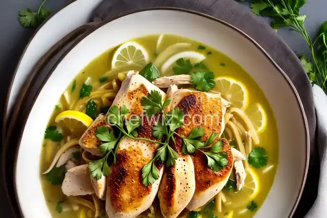 Chicken in Lemongrass Coconut Broth