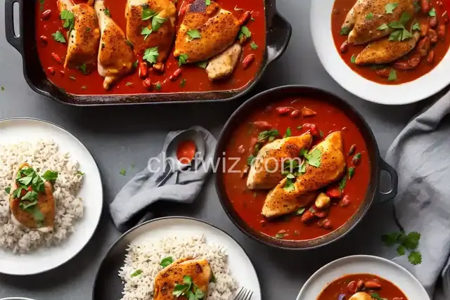 Chicken in Mediterranean Sauce