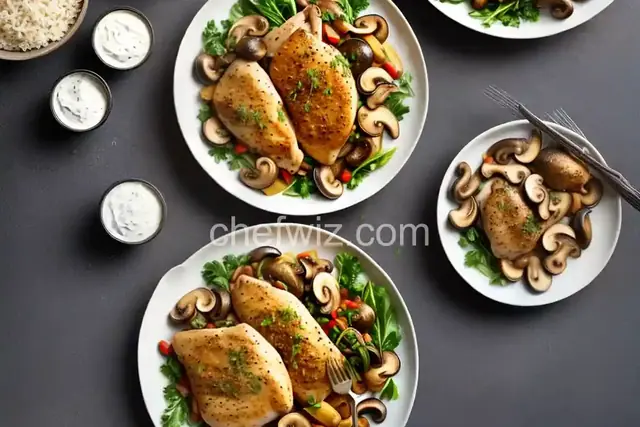 Chicken with Artichokes and Mushrooms