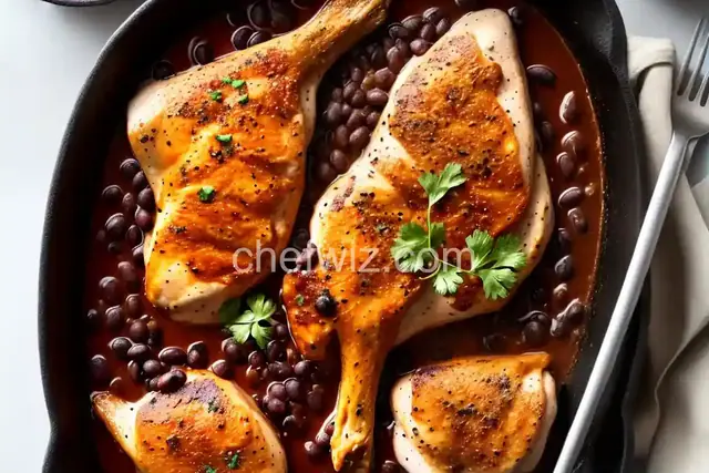Chicken with Black Beans