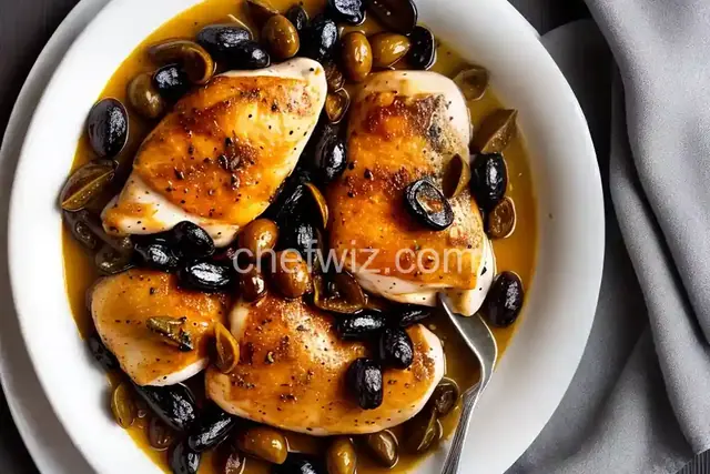 Chicken with Prunes and Olives