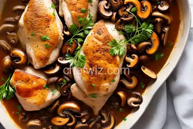Chicken with Wild Mushrooms