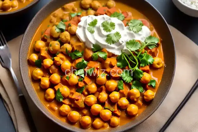Chickpea Curry Bowl