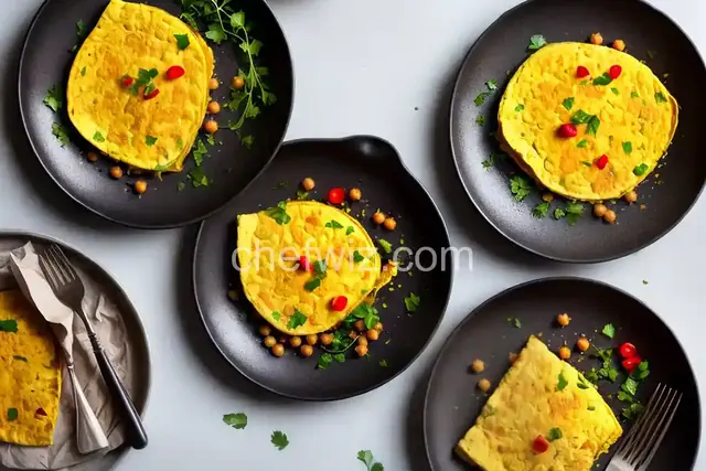 Chickpea Omelette
