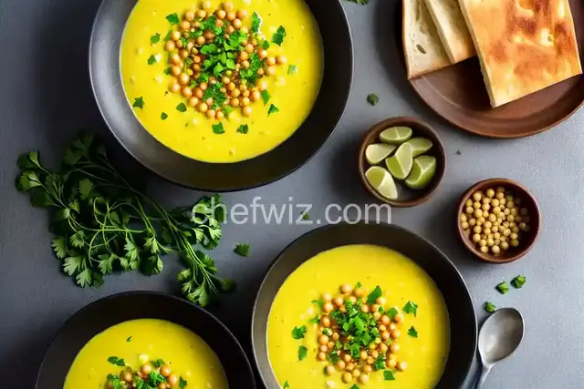Chickpea and Celery Soup With Chile-Garlic Oil