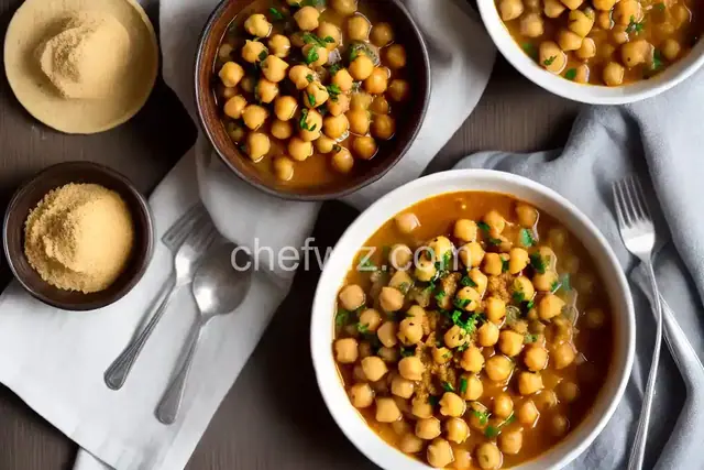 Chickpeas and Dumplings