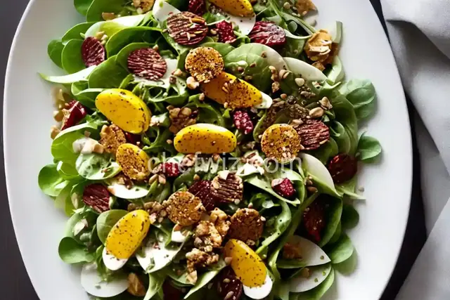 Chicory Salad With Honey-Mustard Vinaigrette