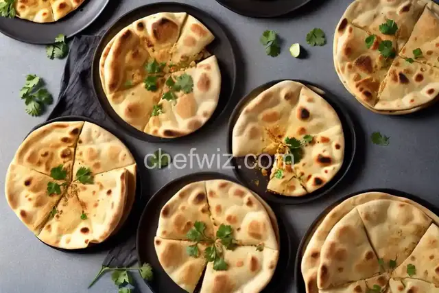 Chile-Garlic Kulcha