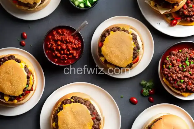 Chili Cheese Burgers
