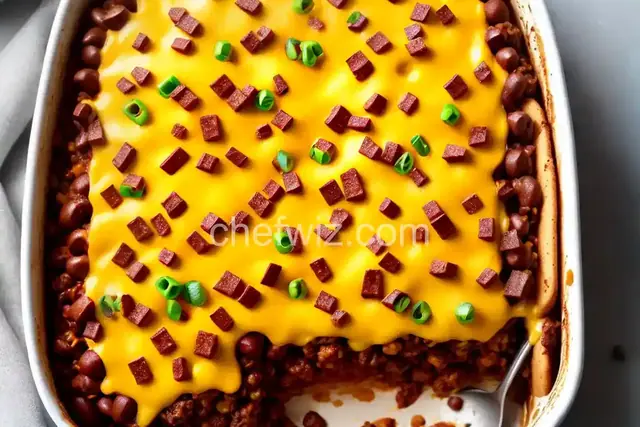Chili Cheese Dog Casserole
