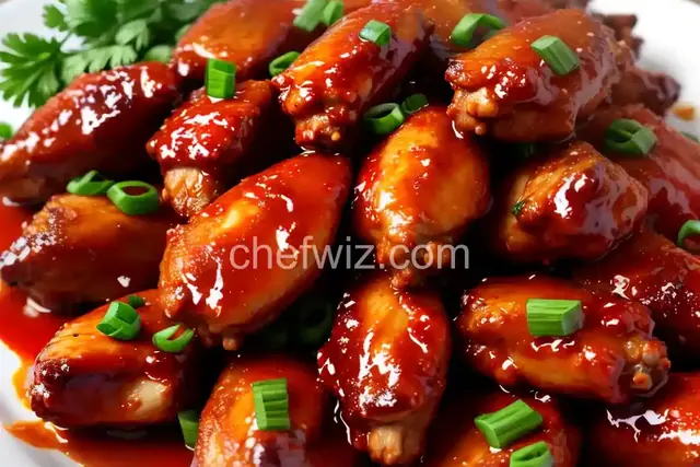 Chili Garlic Chicken Wings