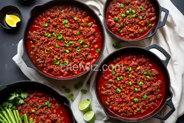 Chili with Ground Pork