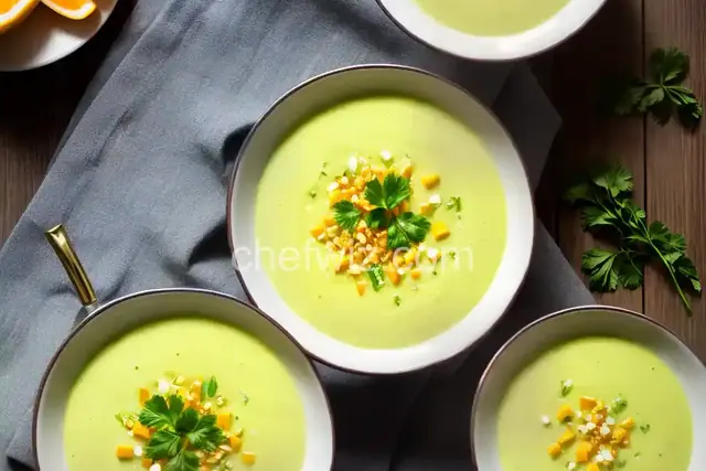 Chilled Cantaloupe Soup