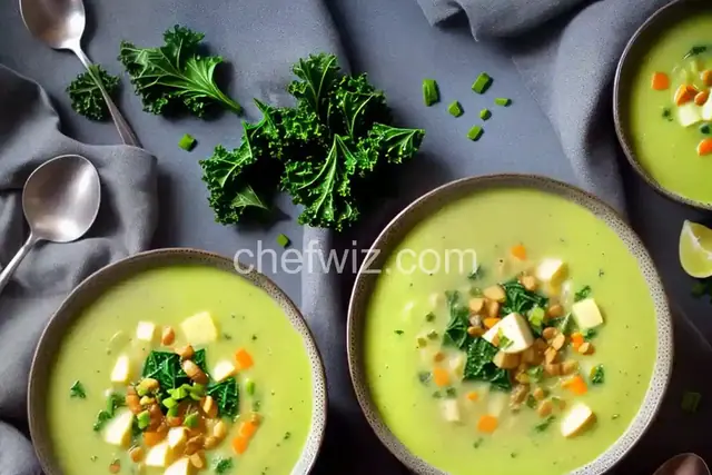 Chilled Kale and Potato Soup