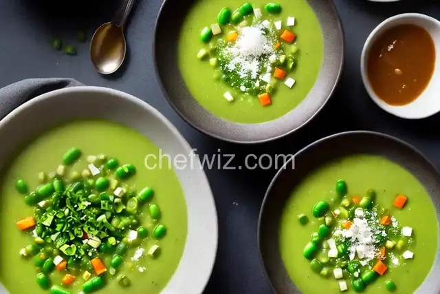 Chilled Sugar Snap Pea Soup