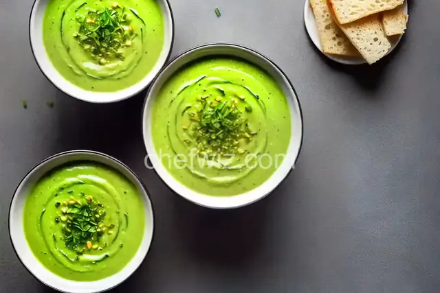 Chilled Zucchini Soup